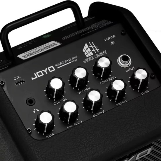 Joyo BA-30 Micro Black Ενισχυτής Ηλεκτρικού Μπάσου