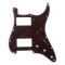 Stratocaster Pickguard DizzyTunes ST HH TS-4 Ταρταρούγα