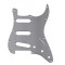 Stratocaster Pickguard Αλουμινίου SSS Anodizing Silver