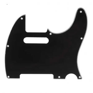 Telecaster Pickguard DizzyTunes TL P01 BK-3 Μαύρο