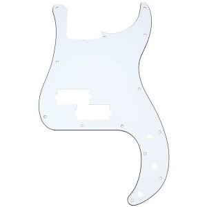 Precision Bass Pickguard Samwoo PB WH3 Λευκό-Μαύρο-Λευκό Precision Bass Pickguard Samwoo PB WH3 Λευκό-Μαύρο-Λευκό