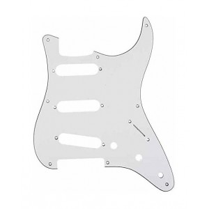 Stratocaster Pickguard Samwoo ST8 WH3 Λευκό-Μαύρο-Λευκό