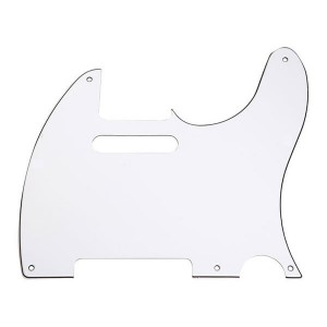 Telecaster Pickguard Samwoo TC5 WH3 Λευκό-Μαύρο-Λευκό Telecaster Pickguard Samwoo TC5 WH3 Λευκό-Μαύρο-Λευκό