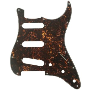 Stratocaster Pickguard DizzyTunes ST SSS BT-4 Ταρταρούγα