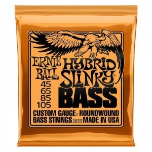 Ernie Ball Hybrid Slinky 2833 Χορδές Ηλεκτρικού Μπάσου 45-105 Custom Gauge