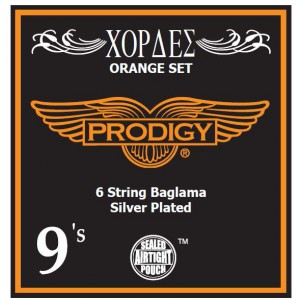 PRODIGY Orange 9s Χορδές Μπαγλαμά PRODIGY Orange 9s Χορδές Μπαγλαμά