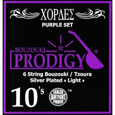PRODIGY Purple 10s χορδές 6χορδου Μπουζουκιού/Τζουρά