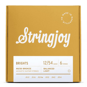 Stringjoy Brights Bronze 80/20  (12-54)  Χορδές για Ακουστική Κιθάρα Stringjoy Brights Bronze 80/20  (12-54)  Χορδές για Ακουστική Κιθάρα