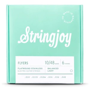 Stringjoy Flyers 10-48 Flatwound Stainless Χορδές Ηλεκτρικής Κιθάρας