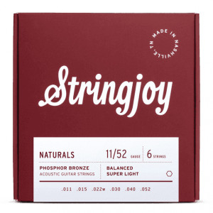 Stringjoy Naturals Phosphor Bronze (11-52)  Χορδές για Ακουστική Κιθάρα Stringjoy Naturals Phosphor Bronze (11-52)  Χορδές για Ακουστική Κιθάρα