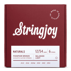 Stringjoy Naturals Phosphor Bronze (12-54)  Χορδές για Ακουστική Κιθάρα Stringjoy Naturals Phosphor Bronze (12-54)  Χορδές για Ακουστική Κιθάρα