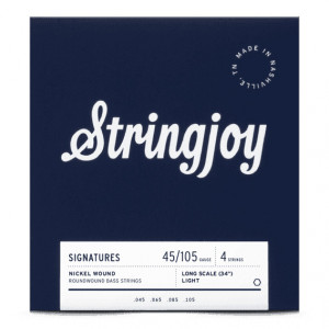 Stringjoy Nickel Wound (45-105) Τετράχορδου Ηλεκτρικού Μπάσου