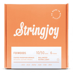 Stringjoy Foxwoods Coated Phosphor Bronze (10-50)  Χορδές για Ακουστική Κιθάρα  Stringjoy Foxwoods Coated Phosphor Bronze (10-50)  Χορδές για Ακουστική Κιθάρα