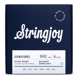 Stringjoy Signatures Nickel Wound 9-42 Χορδές Ηλεκτρικής Κιθάρας Stringjoy Signatures Nickel Wound 9-42 Χορδές Ηλεκτρικής Κιθάρας
