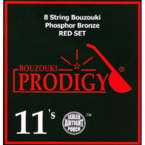 PRODIGY Red 11s χορδές 8χορδου Μπουζουκιού PRODIGY Red 11s χορδές 8χορδου Μπουζουκιού