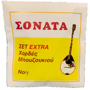 Σονάτα Σετ Extra Xορδές 8χορδου Μπουζουκιού No4 11άρες Σονάτα Σετ Extra Xορδές 8χορδου Μπουζουκιού No4 11άρες