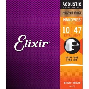 Elixir Nanoweb 16002 Χορδές για Ακουστική Κιθάρα Extra Light 10-47 Elixir Nanoweb 16002 Χορδές για Ακουστική Κιθάρα Extra Light 10-47