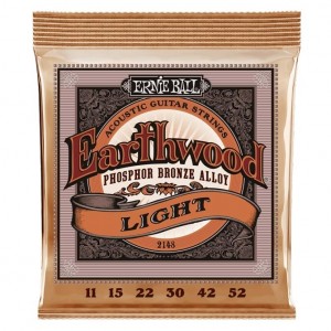 Ernie Ball Earthwood 2148 Χορδές Ακουστικής Κιθάρας 11-52 Phosphor Bronze Ernie Ball Earthwood 2148 Χορδές Ακουστικής Κιθάρας 11-52 Phosphor Bronze