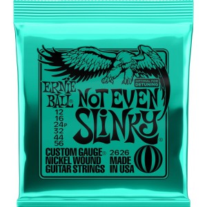 Ernie Ball Not Even Slinky 2626 Χορδές Ηλεκτρικής Κιθάρας 12-56 Custom Gauge