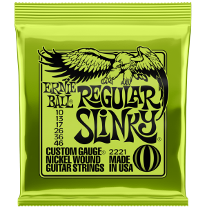 Ernie Ball Regular Slinky 2221 Χορδές Ηλεκτρικής Κιθάρας 10-46 Custom Gauge Ernie Ball Regular Slinky 2221 Χορδές Ηλεκτρικής Κιθάρας 10-46 Custom Gauge
