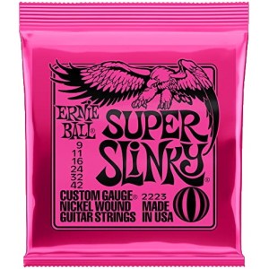 Ernie Ball Super Slinky 2223 Χορδές Ηλεκτρικής Κιθάρας 09-42 Custom Gauge Ernie Ball Super Slinky 2223 Χορδές Ηλεκτρικής Κιθάρας 09-42 Custom Gauge