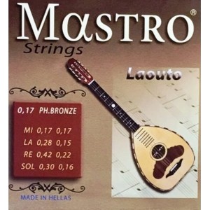 Mastro Χορδές για Λαούτο Κρητικό 17ρες Bronze