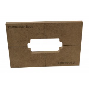 Body Hambucker Template BH-2 για 6χορδη Ηλεκτρική Κιθάρα