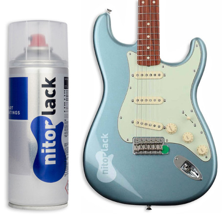 Nitorlack χρώμα Νίτρου μεταλλικό BLUE ICE  Σπρέι 400ml