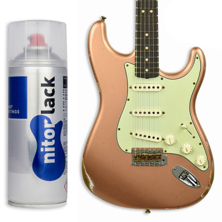 Nitorlack χρώμα Νίτρου μεταλλικό COPPER  Σπρέι 400ml