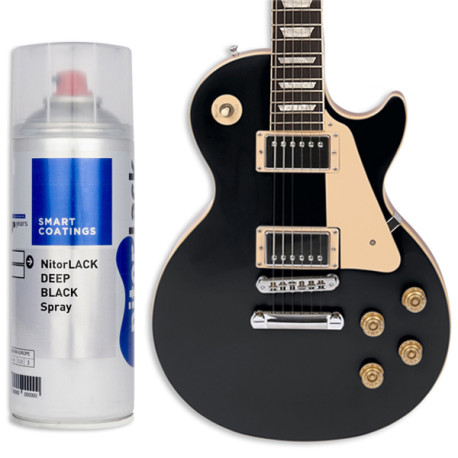 Nitorlack χρώμα Νίτρου DEEP BLACK  Σπρέι 400ml