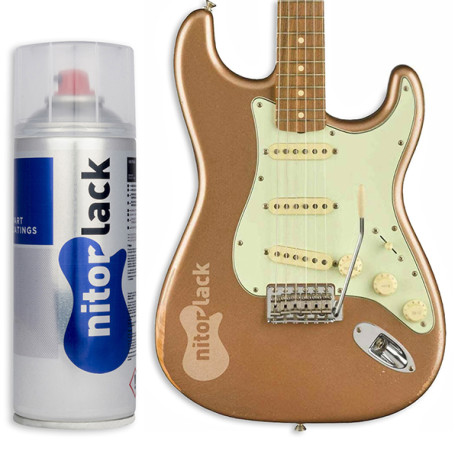 Nitorlack χρώμα Νίτρου μεταλλικό FIREMIST GOLD  Σπρέι 400ml