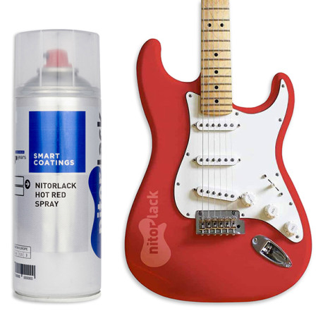 Nitorlack χρώμα Νίτρου HOT ROD RED  Σπρέι 400ml