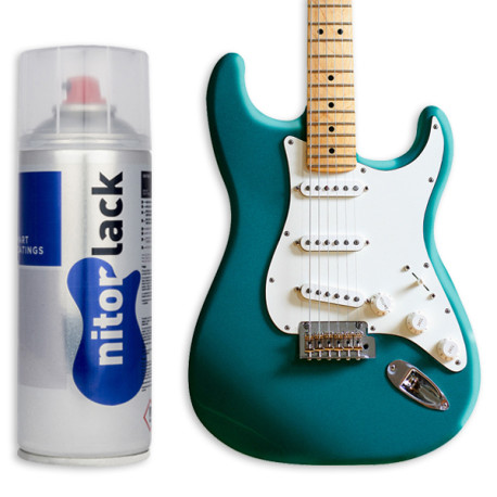 Nitorlack χρώμα Νίτρου μεταλλικό OCEAN TURQUOISE  Σπρέι 400ml