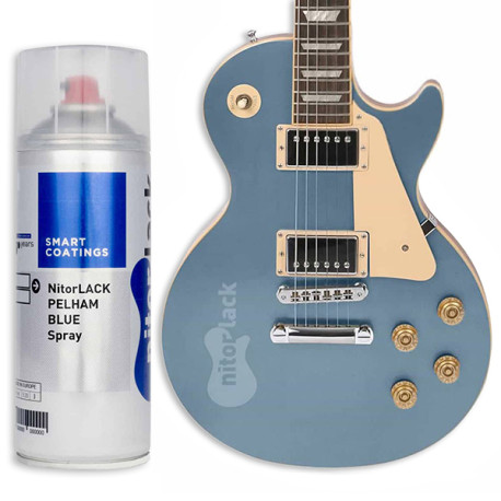 Nitorlack χρώμα Νίτρου μεταλλικό PELHAM BLUE  Σπρέι 400ml