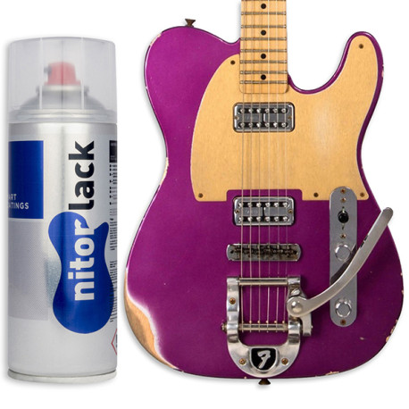 Nitorlack χρώμα Νίτρου μεταλλικό PURPLE METALLIC  Σπρέι 400ml