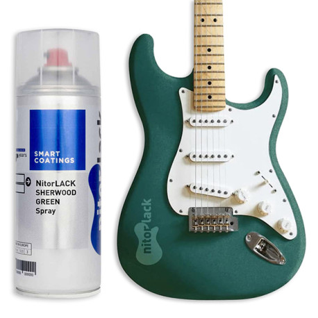 Nitorlack χρώμα Νίτρου μεταλλικό SHERWOOD GREEN  Σπρέι 400ml