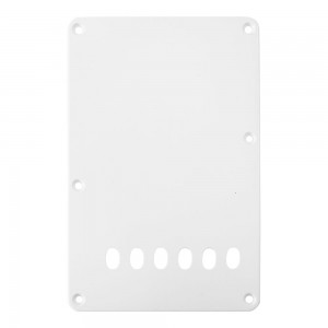 Back Plate για Ηλεκτρική Κιθάρα τύπου Stratocaster Hosco P-105W Back Plate για Ηλεκτρική Κιθάρα τύπου Stratocaster Hosco P-105W