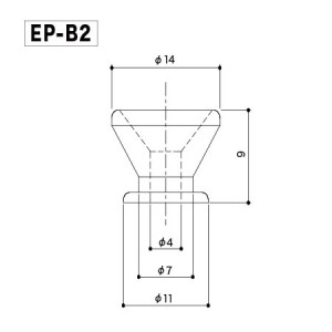 Κουμπί Ζώνης Gotoh EP-B2 Chrome Κουμπί Ζώνης Gotoh EP-B2 Chrome