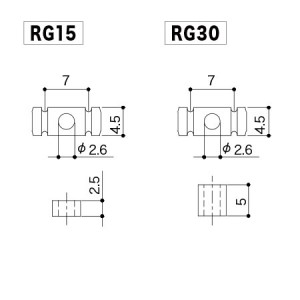 String Retainer Ηλεκτρικής Κιθάρας Gotoh RG15&RG30 Chrome String Retainer Ηλεκτρικής Κιθάρας Gotoh RG15&RG30 Chrome