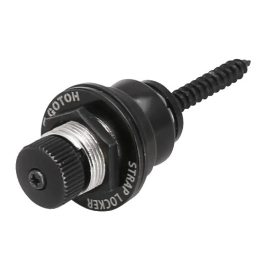 Strap Lock Gotoh SLR Μαύρο
