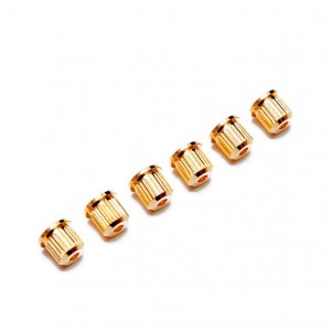 String Mounting Ferrules Ηλεκτρικής Κιθάρας Gotoh TLB-1 Gold (σετ από 6) String Mounting Ferrules Ηλεκτρικής Κιθάρας Gotoh TLB-1 Gold (σετ από 6)