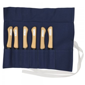 Σετ από 6 Μαχαιράκια για Διαμόρφωση Ξύλου Hosco TL-I-6S