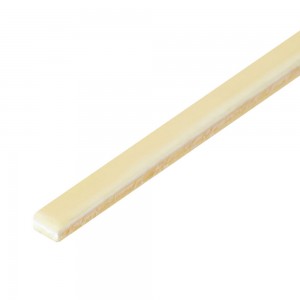 Φιλέτο Εγχόρδων Ίσιο PS-32 πλάτους 3mm από ABS Πλαστικό Ιβουάρ