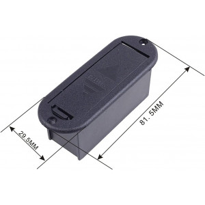 Μπαταριοθήκη για Μπαταρία 9V BC-H