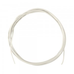 Μονό Καλώδιο για κύκλωμα Ηλεκτρικής Κιθάρας Λευκό Hosco CBL-LWWH100 (ανά μέτρο)