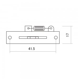 Τριθέσιος επιλογικός διακόπτης CRL-3W Vintage