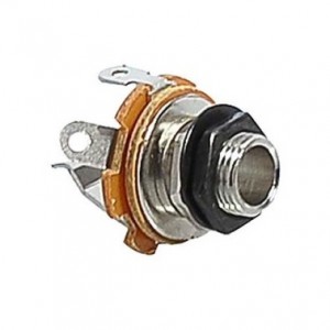 Mono Input Jack Samwoo JC10 BK Mono Input Jack Samwoo JC10 BK