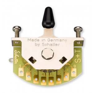 Schaller Megaswitch Version S+T Πενταθέσιος επιλογικός διακόπτης  Schaller Megaswitch Version S+T Πενταθέσιος επιλογικός διακόπτης