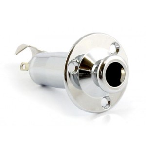 Stereo Input Jack για Ηλεκτρακουστική Κιθάρα Samwoo LJ35 Chrome Stereo Input Jack για Ηλεκτρακουστική Κιθάρα Samwoo LJ35 Chrome