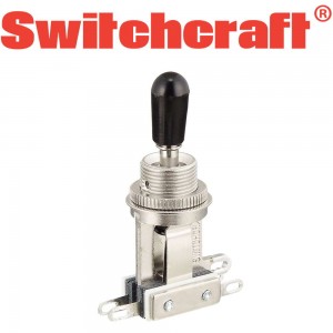 Ίσιος Κοντός Τριθέσιος Επιλογικός Διακόπτης για Les Paul Switchcraft SWC-TS-S